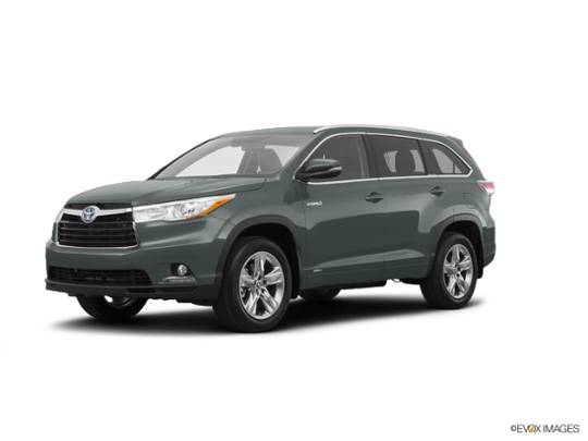 2016 Toyota Highlander Hybrid in Alumina Jade Metallic