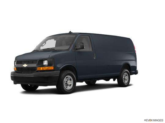 2017 Chevrolet Express Cargo Van in Cyber Gray Metallic