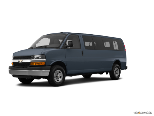 2017 Chevrolet Express Passenger in Cyber Gray Metallic