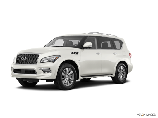 2017 INFINITI QX80 in Majestic White