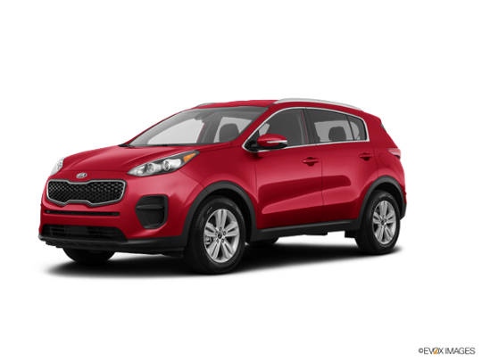 2018 Kia Sportage in Hyper Red