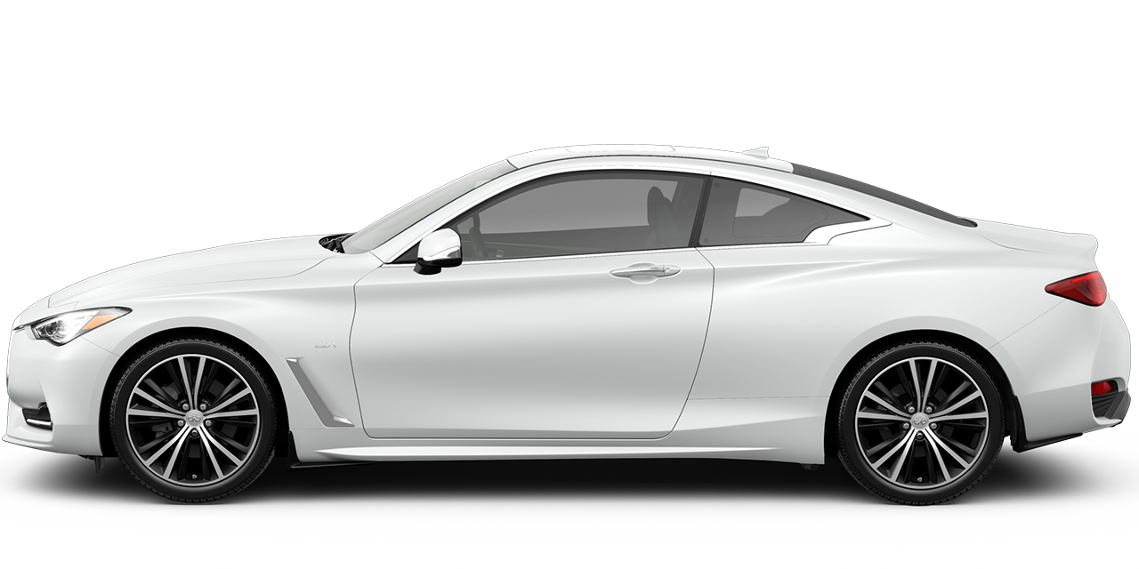 Q60 2.0t LUXE AWD Pure White