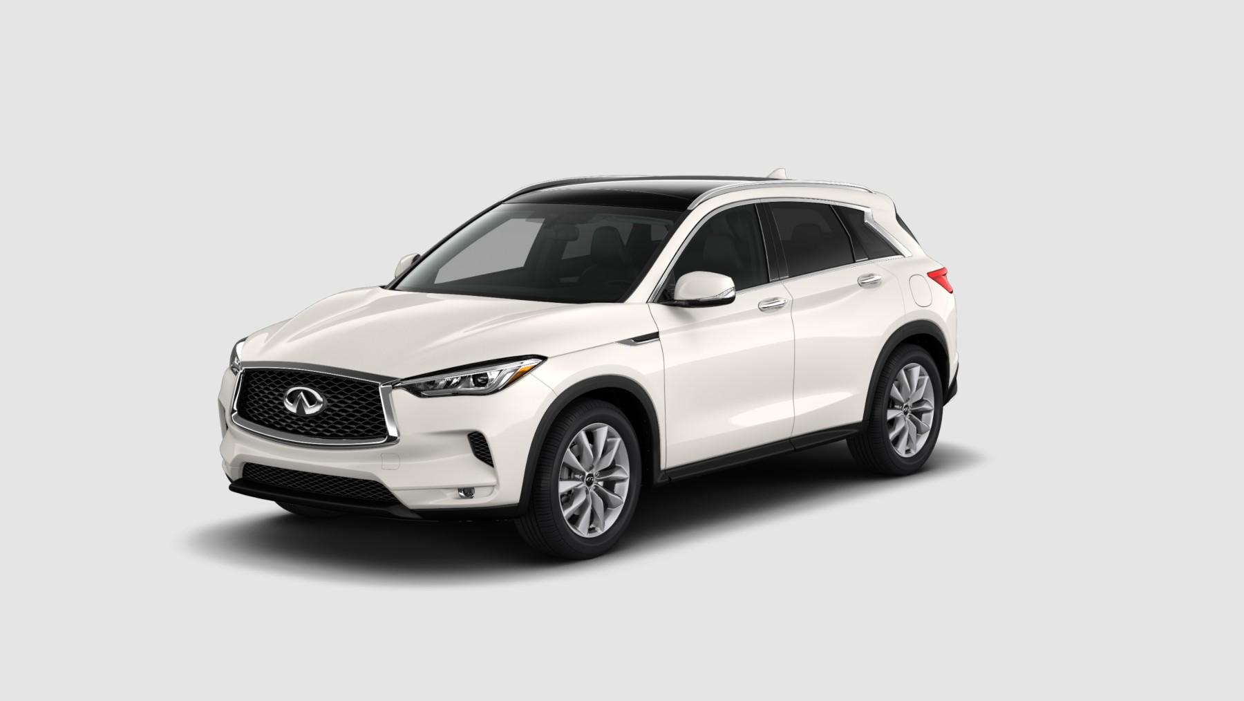 QX50 LUXE AWD Majestic White