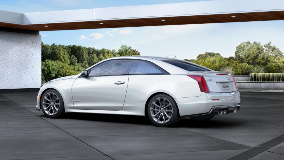 Houston Used 2016 Cadillac ATSV Coupe Crystal White Frost Car for