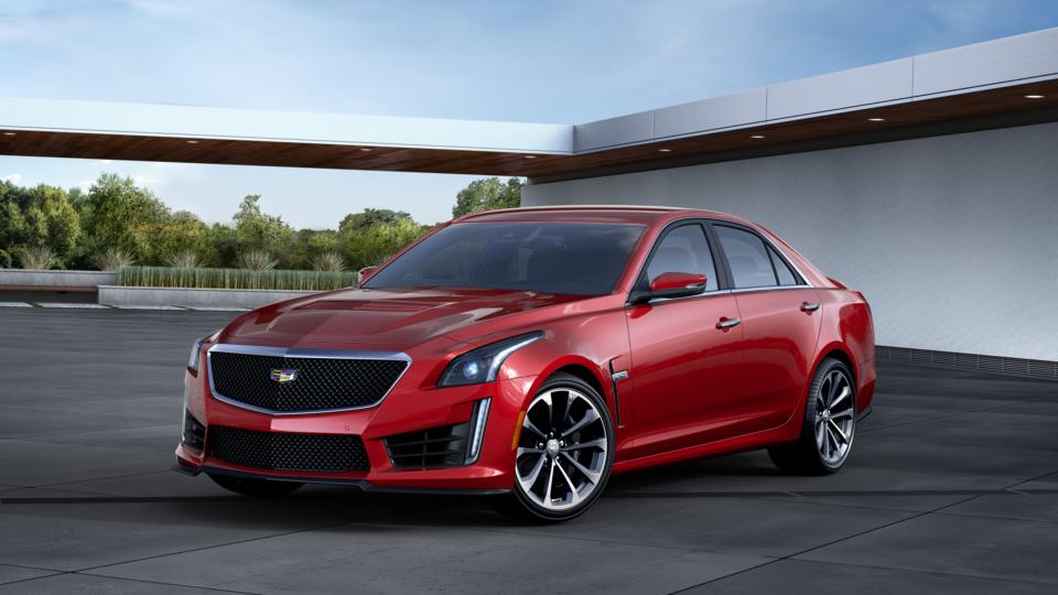 Dallas Certified 2016 Cadillac CTS-V Sedan Red Obsession Tintcoat: Car