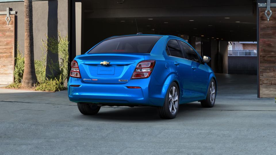 Used Kinetic Blue Metallic 2017 Chevrolet Sonic Sedan Premier Auto for ...