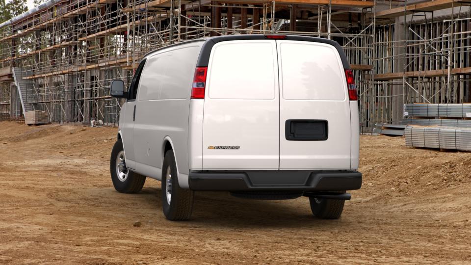 New Summit White 2017 Chevrolet Express Cargo Van 3500 Extended ...