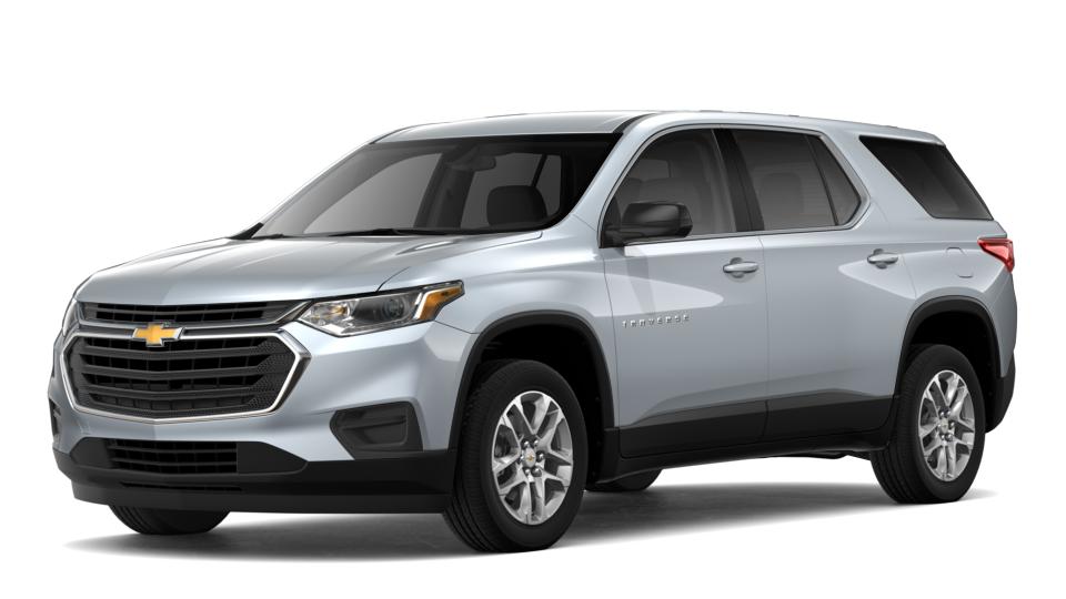 New Silver Ice Metallic 2019 Chevrolet Traverse AWD 1LS for Sale near ...