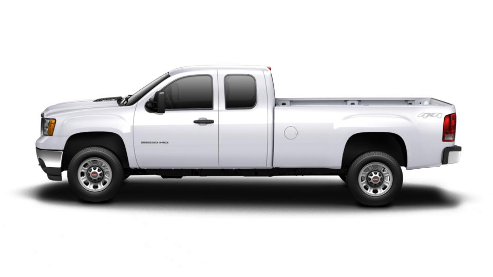 2012 Summit White Extended Cab Long Box 4-Wheel Drive Work Truck GMC ...