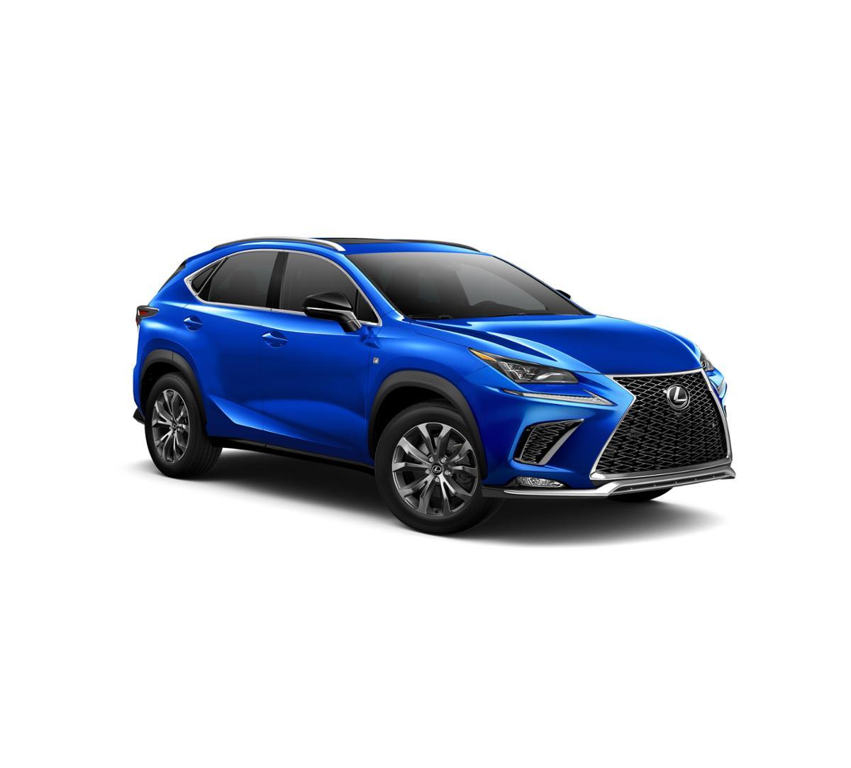 New Ultrasonic Blue Mica ULTRASONIC17 2019 Lexus NX 300 ...