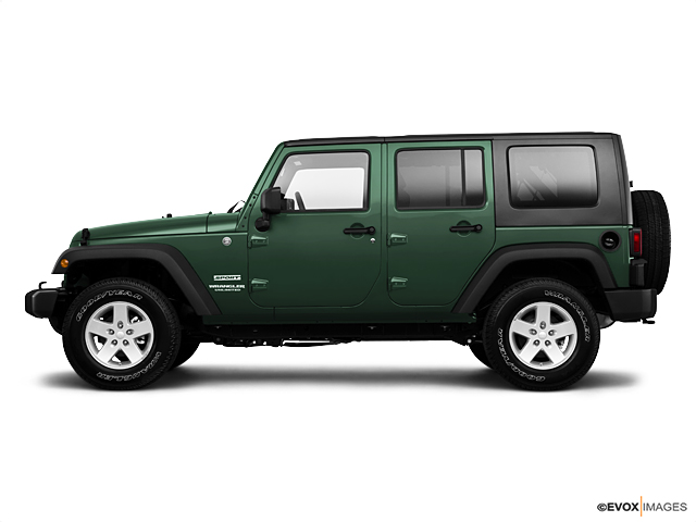 2 door jeep wrangler green
