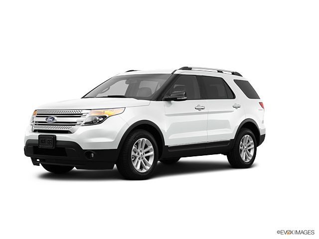 2013 Ford Explorer Xlt White Fwd 4dr Xlt A Ford Explorer At Mack